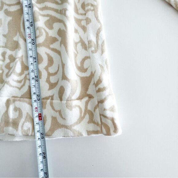 Tommy Hilfiger Beige Floral Print Button Up Cardigan Sweater Women’s XXL Cotton - Picture 7 of 9